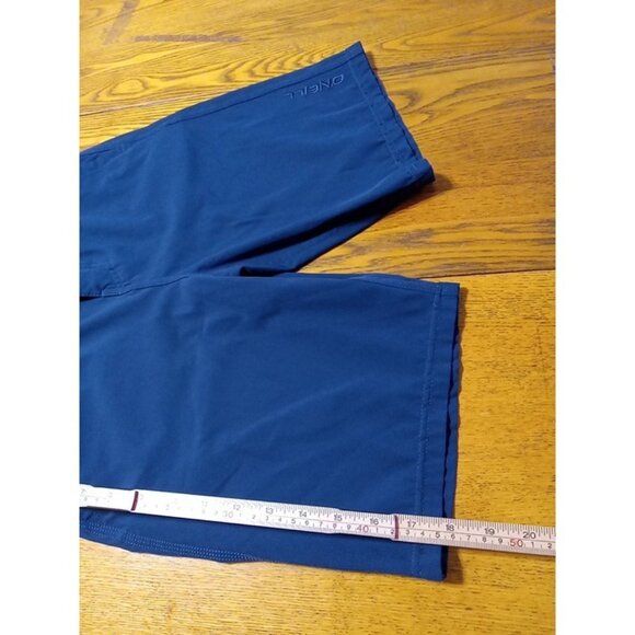 O'NEILL Shorts Mens 27 NAVY BLUE Preowned Summer Spring Vacation Resort Casual - Picture 2 of 10
